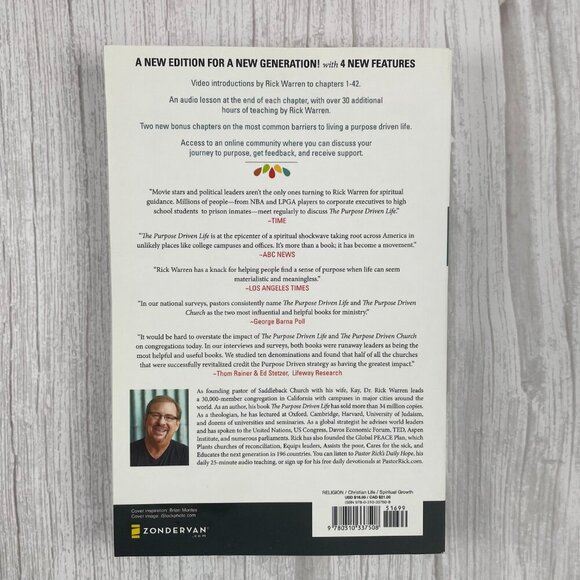 📚 3/$25 What on Earth am I Here For by Rick Warren - Picture 2 of 6